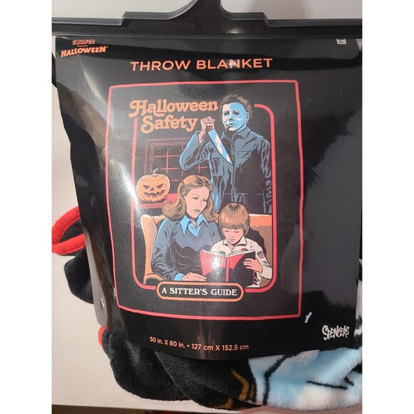 Halloween Michael Myers Throw Blanket - Picture 1 of 3